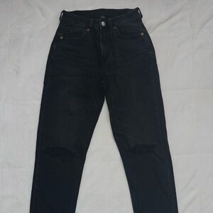 AE Black straight/skinny jeans